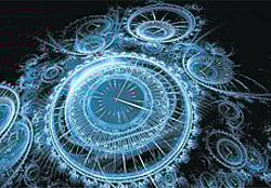 A clock that 'll show correct time forever