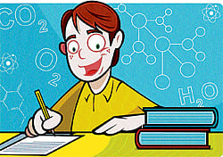 NOT SO SIMPLE An open book exam does not mean transferring the information from the book to the answer sheet.