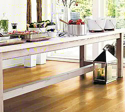 FLOORED: Wooden flooring is easy to install and maintain. (PIC COURTESY: PERGO)