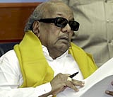 M Karunanidhi File photo