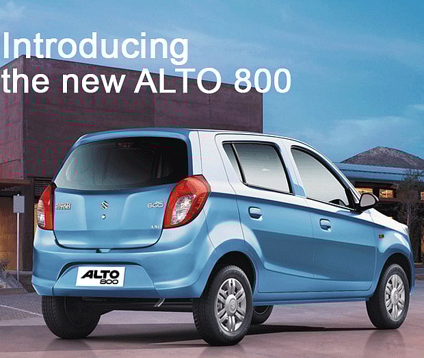 Photo taken from the official website of Maruti Suzuki. www.marutisuzukialto800.com