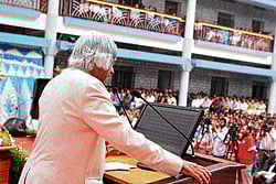 inspirational APJ Abdul Kalam had also visited the college.