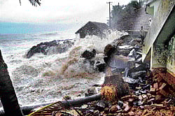 As per satellite data analysis, 34 per cent of the States shoreline has reduced in the last 38 years. DH Photo