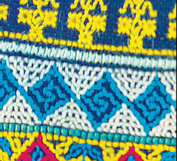 Colourful: Kasooti work