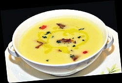 Tempting: Tuscany soup.