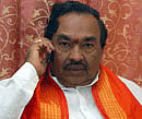 Deputy Chief Minister K S Eshwarappa. File Photo