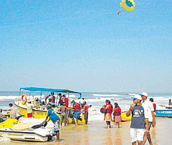 Chill out: Many people are heading off to the beaches this holiday season.