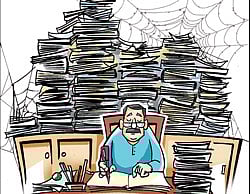 Files pile up in secretariat as space for storage shrinks in Archives