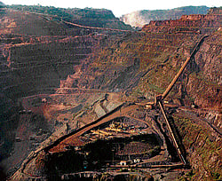 Iron ore  mining in the Amazon has slowly begun to destroy the caves.  (Photo: lalo de almeida/NYT)