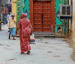 The history of Shadi Khampur in West Delhi goes back to 17th century, claims its residents.