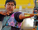 On target: Maharashtras Tushar Shelke won the boys overall title in the Indian Round on Friday. DH PHOTO