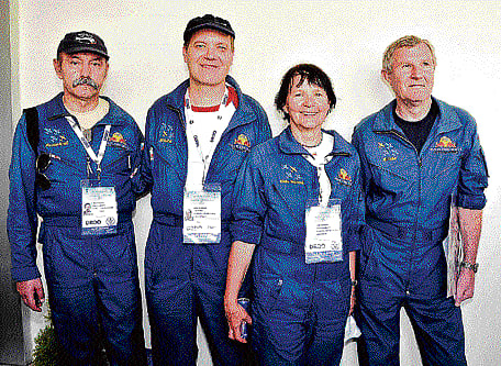 Fearless: Miroslav Krejci, Jiri Veprek, Radka Machova and Jiri Saller.
