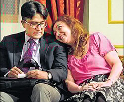 Humourous: From Plaza Suite.