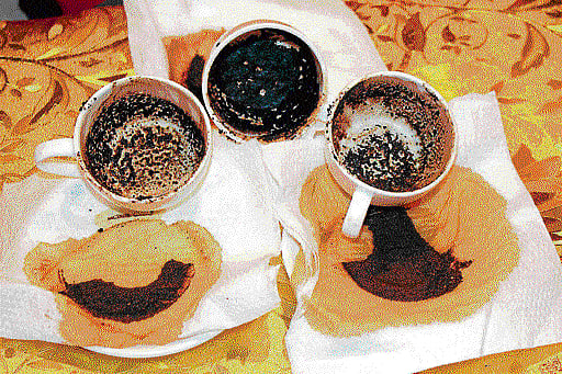 Ancient patterns and images formed inside the cup can predict your future.