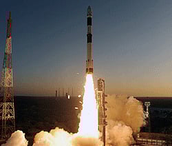 PSLV-C20 Take Off. ISRO image
