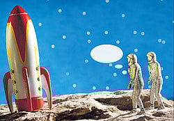 Future spaceships may be controlled by thoughts