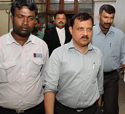 Bangalore Rural Deputy Commissioner MK Aiyappa has been arrested by the Karnataka Lokayukta police Aiyappa arrested under charges of land scam case in Bangalore. DH photo