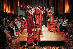 Spiritual hues Tarun Tahilians collection