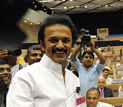 M K Stalin