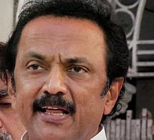 M K Stalin. File Photo