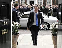 British Prime Minister David Cameron