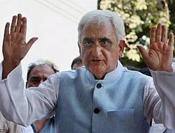External Affairs Minister Salman Khurshid. File photo
