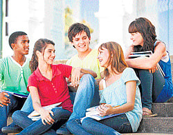 Puppy love phase in school-going teens