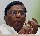 A file phot of Union Minister of State V. Narayanasamy. Photo: PTI
