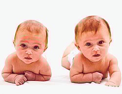 Once birthed, twice the joy!