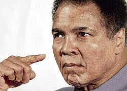 ali's well Despite being slowed down by illness, Mohammad Ali's fighting spirit remains the same, according to his daughter Maryum. Reuters