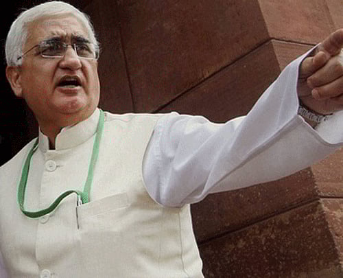 External Affairs Minister Salman Khurshid. File Image PTI
