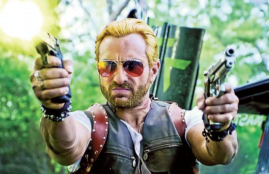 Zombie-slayer: Stills from the movie 'Go Goa Gone'.