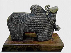 creative: Sculptor Shashi Paul is showcasing his work 'Melange' at Pearl Art Gallery.