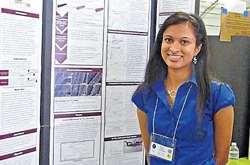 Eesha Khare, who developed a device that fits inside mobile phone batteries and charges them in 20-30 seconds.