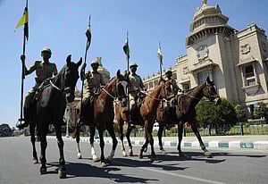 Meetings galore on a Sunday at Soudha