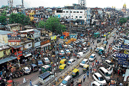 At risk : Teenagers living in Delhi are increasingly suffering from respiratory disorders due to high pollution levels.