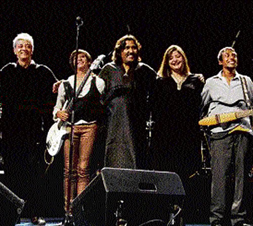 Music from the heart: Some of the musicians who worked on 'The Shah Hussain Project'