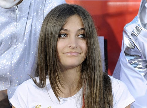 Michael Jackson's daughter Paris attends a ceremony where the singer's shoes and gloves are used to make hand and foot imprints in cement in the courtyard of Hollywood's Grauman's Chinese Theatre in Los Angeles on in this January 26, 2012, file photo. Paris Jackson, the 15-year-old daughter of late pop star Michael Jackson, was rushed to a Los Angeles-area hospital on June 5, 2013 after an apparent suicide attempt, her mother, Debbie Rowe, told entertainment TV program 'Entertainment Tonight.' REUTERS