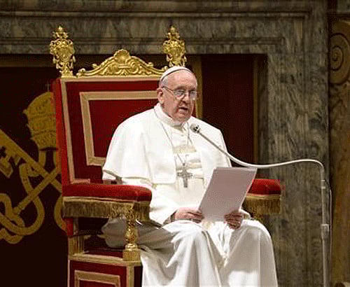 Pope Francis. Reuters Image