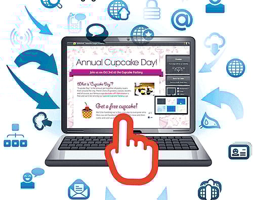 Building your own website, free