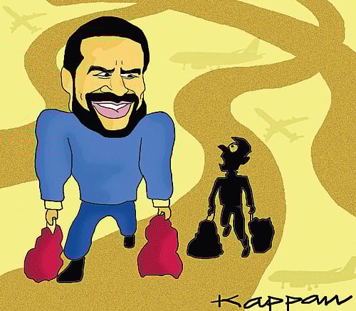 Brush with 'The Bus'