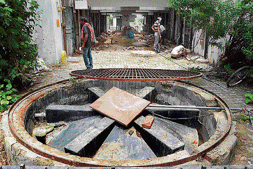 blame game: DJB says it is responsible only till the point of water entry to the reservoir.