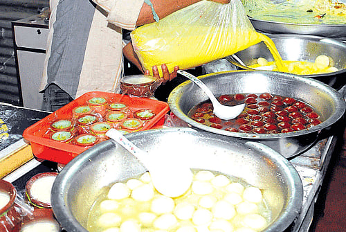 yummy: Sweets are a rage during Ramzan.