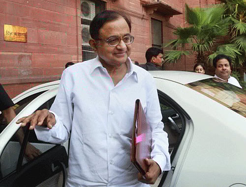 P Chidamabaram / File Photo