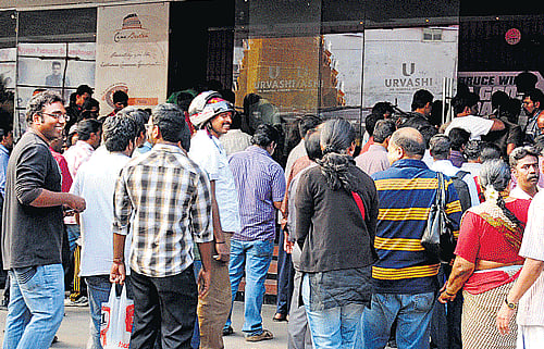 pricey affair: With the increase in entertainment tax, film buffs will think twice before heading to the theatres.