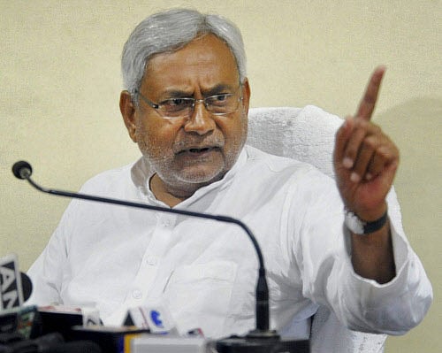 Bid to trigger communal tension in Bihar: Nitish
