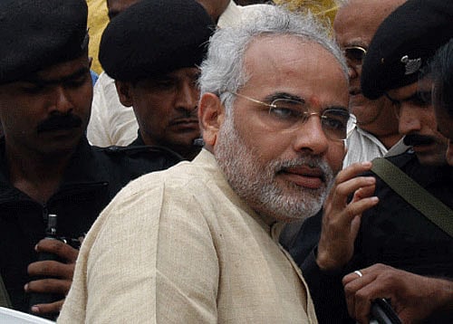 Modi asks partymen to be aggressive