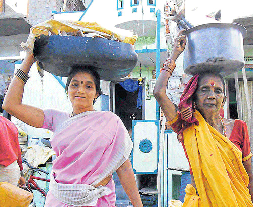 AT SEA: Fisherwomen of Peda Jalaripeta, a fishing settlement in Visakapatnam