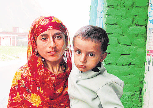 Twenty-four-years old, Parveen Akhtar, was married to a surrendered militant.