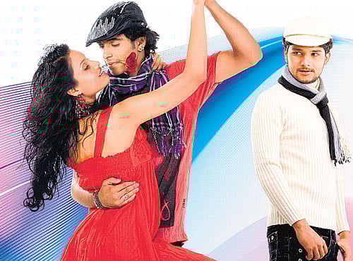 Pause and continue: Nikii Das, Chethan and Rakesh Adiga.